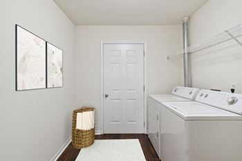 Full-size washer/dryer